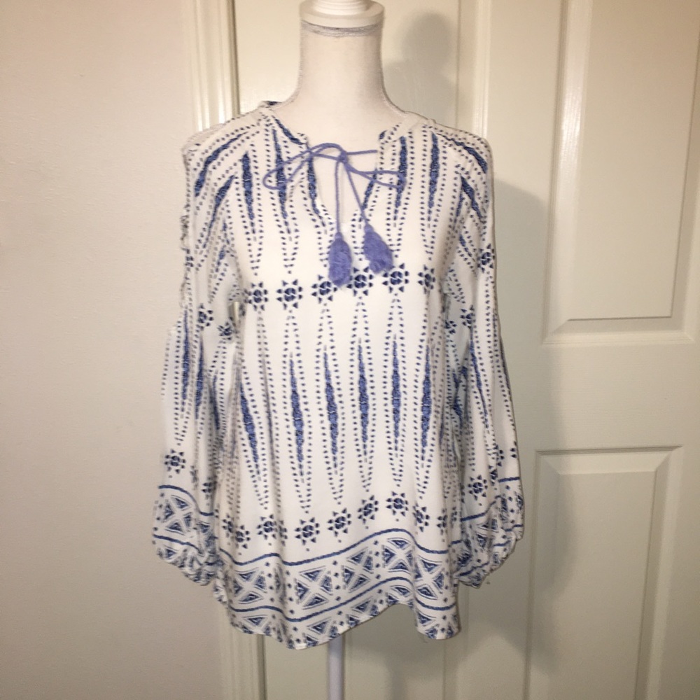 Loveriche Cold Shoulder Boho Top